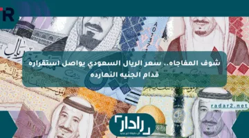 شوف المفاجأة.. سعر الريال السعودي يواصل استقراره قدام الجنيه النهارده